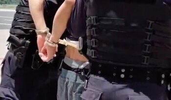 Hernández Fuentes mantiene en El Salvador una orden por rebeldía relacionada con el delito de homicidio agravado. Crédito: Captura video MSP