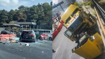 Tráiler se queda sin frenos