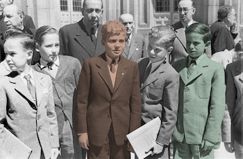 Parte de los alumnos de