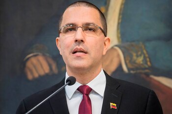 En la imagen, el canciller