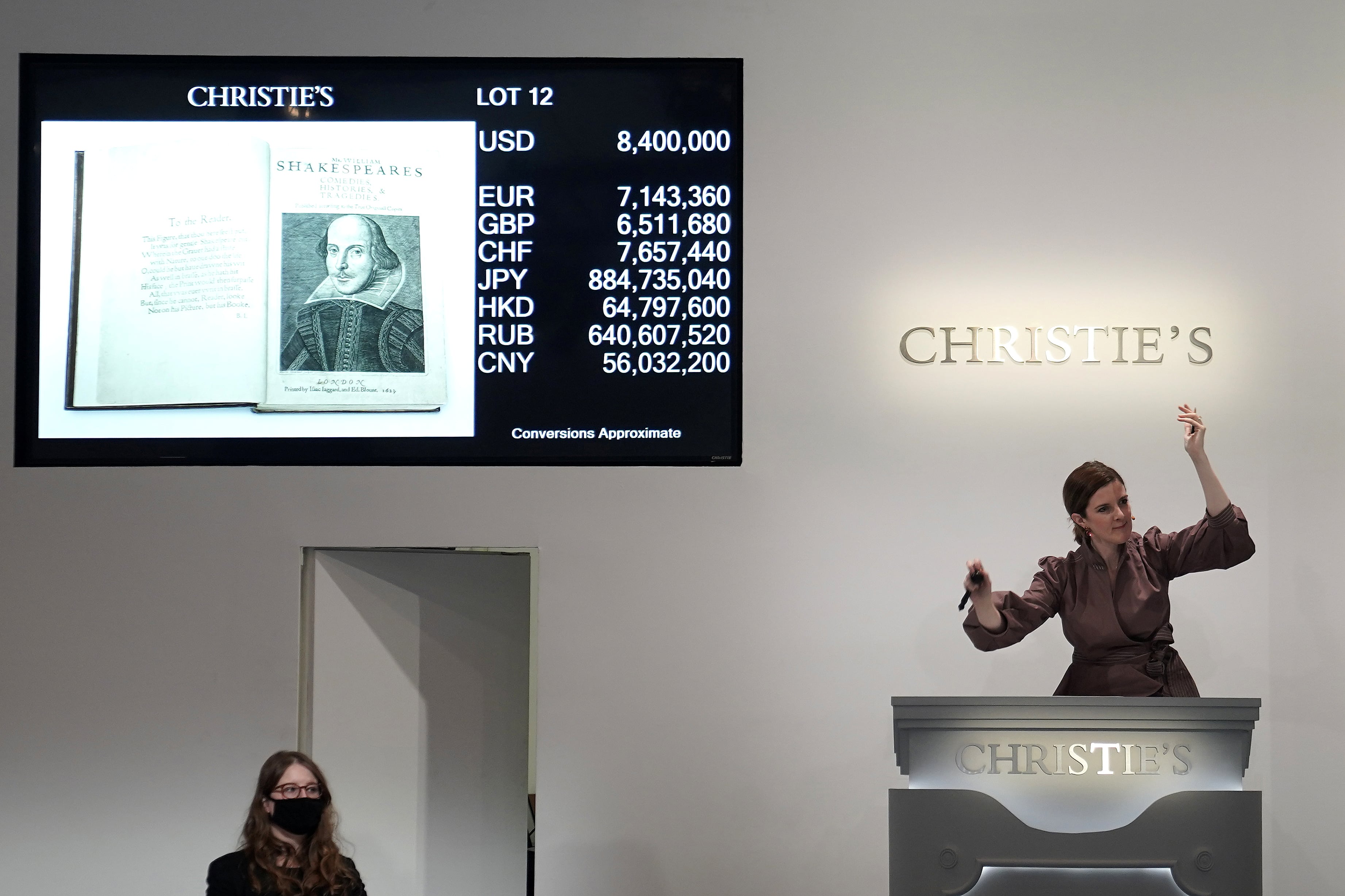 Christie’s creó una división permanente dedicada a la cultura popular tras la venta de la colección de Jim Irsay - REUTERS/Carlo Allegri