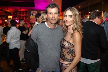 María Vázquez y Adolfo Cambiasso