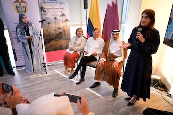 Durante el gobierno saliente de Gustavo Petro, Colombia y Catar consolidaron su acercamiento con la apertura de la Embajada de Colombia en Doha, como celebración de los 30 años de relaciones diplomáticas entre ambas naciones - crédito Cancillería de Colombia