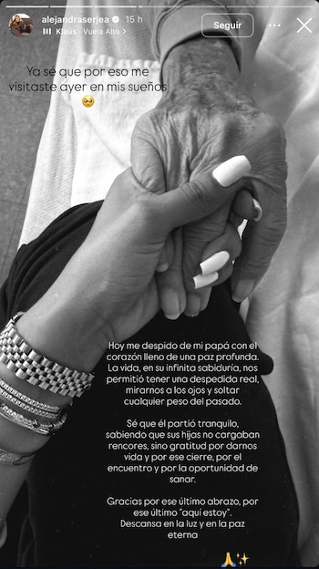 La despedida de Alejandra Serje