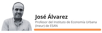 José Álvarez. profesor del Instituto de Economía Urbana (Ineur) de ESAN