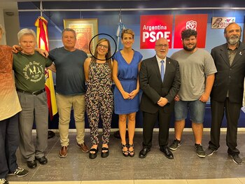 La ejecutiva del PSOE Argentina