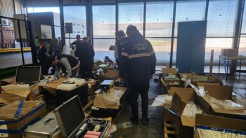 La intervención de la Aduana