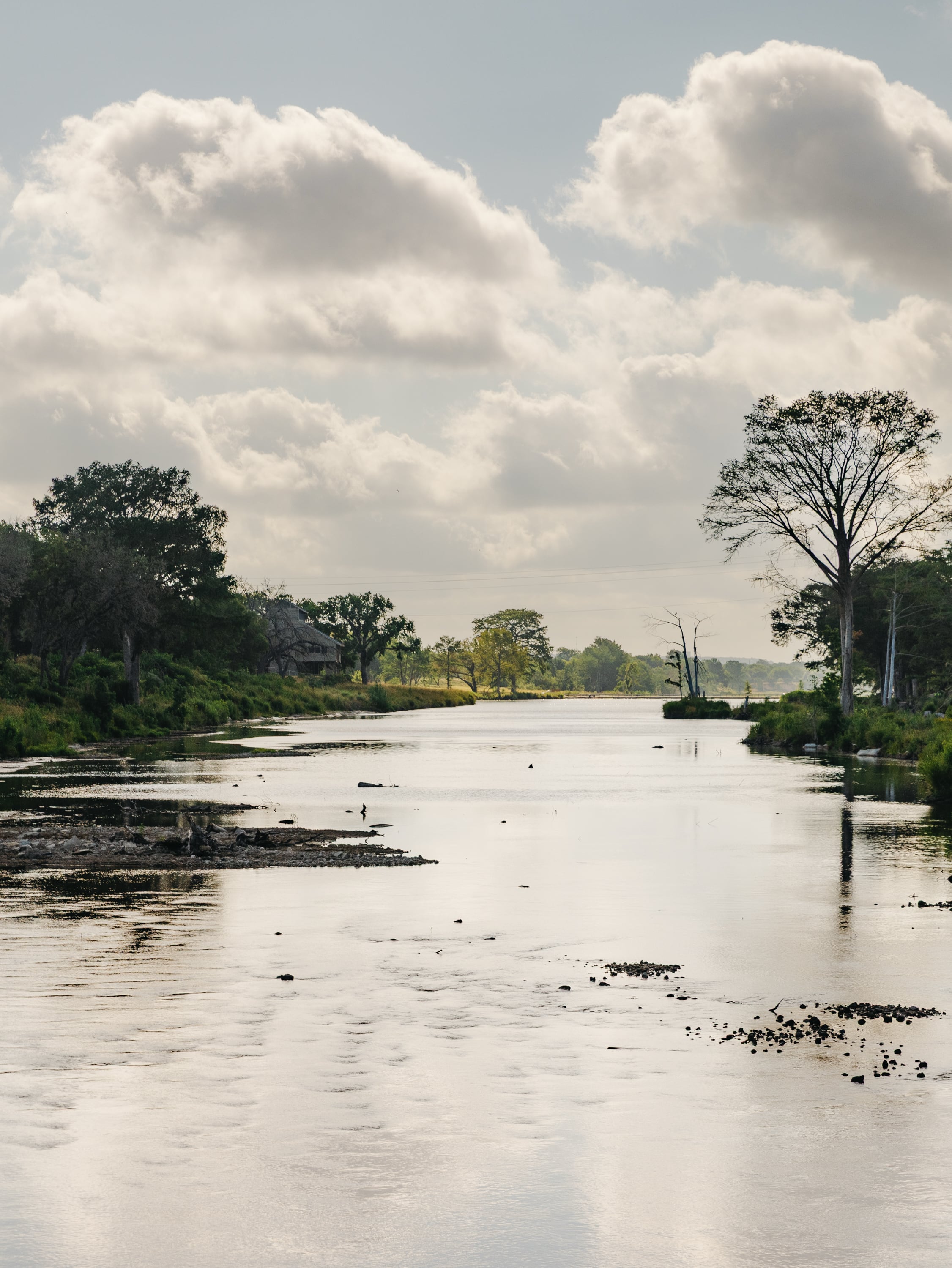 El río Guadalupe, en junio de 2026 ((Christopher Lee/For The Washington Post))
