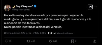 La expareja de Nicolás Petro,