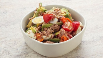 Receta de palta con atún