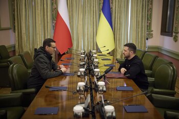 El primer ministro de Polonia,