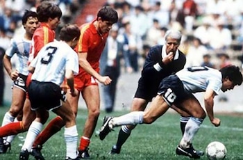 Argentina vs Belgica Mexico 1986