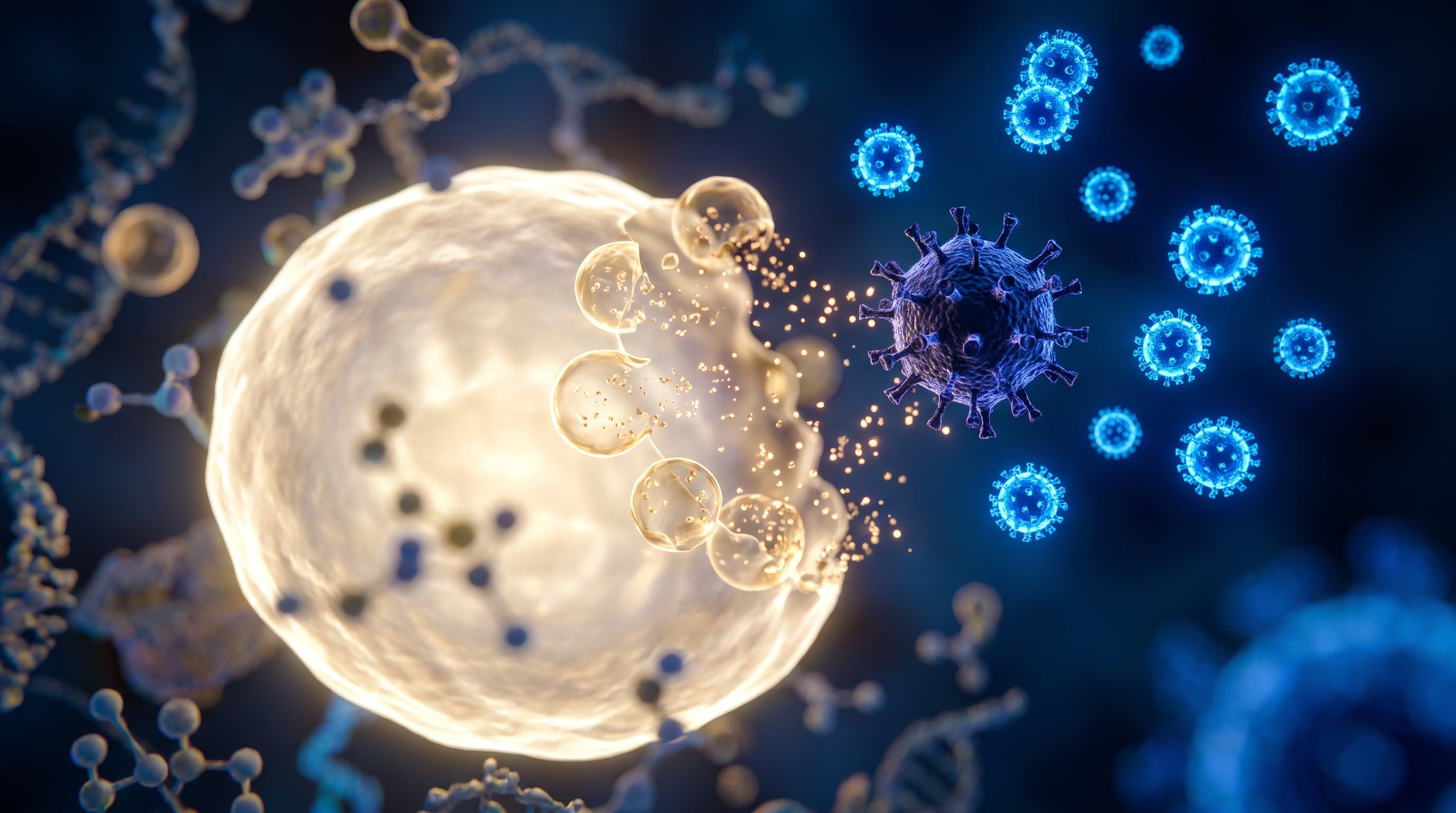 Descubrieron cómo el virus de la gripe desmantela el interior de las células humanas para replicarse