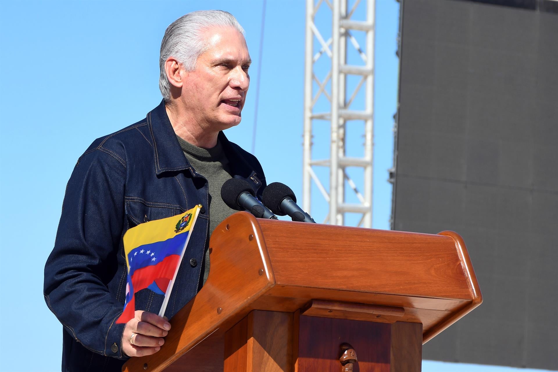 Ceremonia en Cuba por los 32 combatientes caídos en el ataque de Estados Unidos a Venezuela