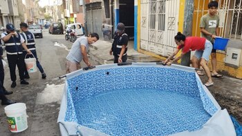 Municipalidad de Independencia retira piscinas