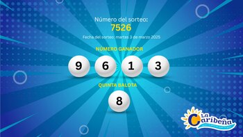 Estos fueron los números ganadores