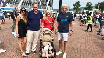 La familia Creevy, presente en