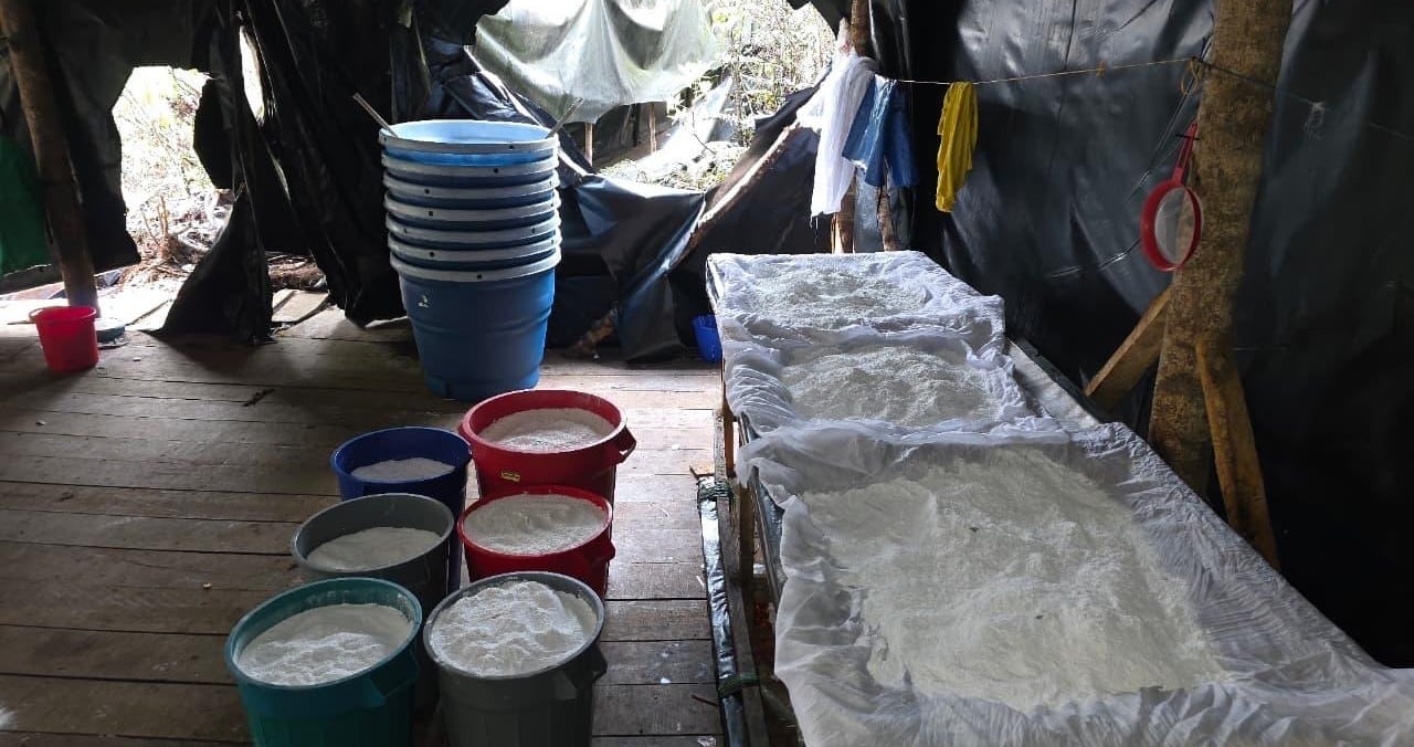Policía destruyó laboratorio dedicado a la producción de cocaína en Cúcuta: tenía capacidad de generar 1,5 toneladas al mes