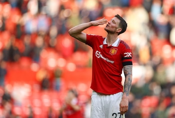 Wout Weghorst festeja un gol