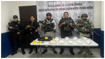 Operativo en Piedras Negras deja aseguramiento de metanfetamina y un inmueble