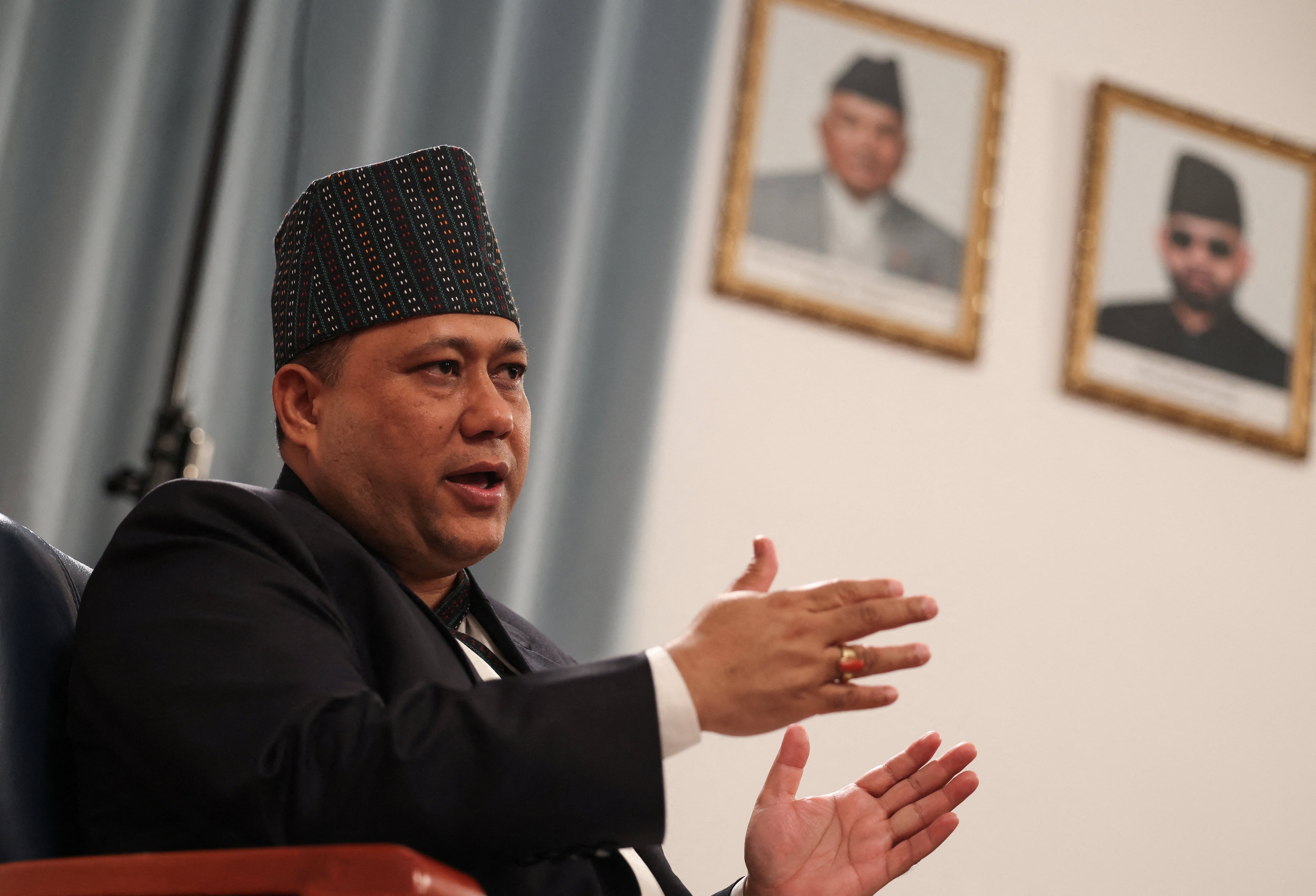 El primer ministro de Nepal, Balendra Shah (REUTERS)