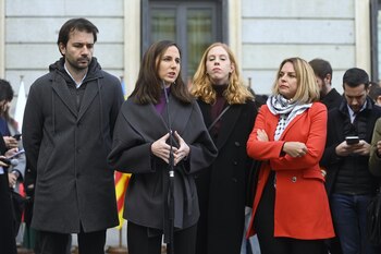 La secretaria general de Podemos,