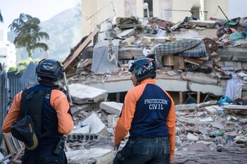 Los terremotos dejaron severos daños en varias regiones de Venezuela. (FOTO: Proceso HN)