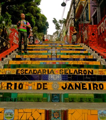 Esta "calle" es una escalera