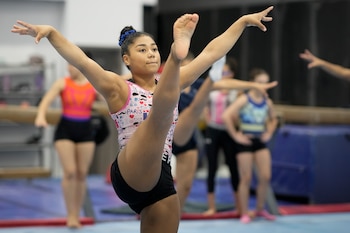 Con tan solo 20 años de edad Hillary Heron dejó muy buena impresión en los Juegos Olímpicos de París 2024. (AP Foto/Matías Delacroix)