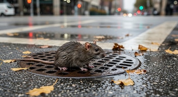 El contacto con ratas o