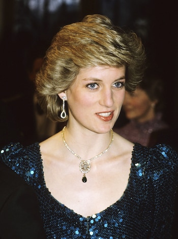 Diana, Princesa de Gales, con