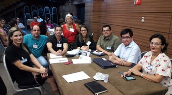 Reunión de trabajo de profesionales