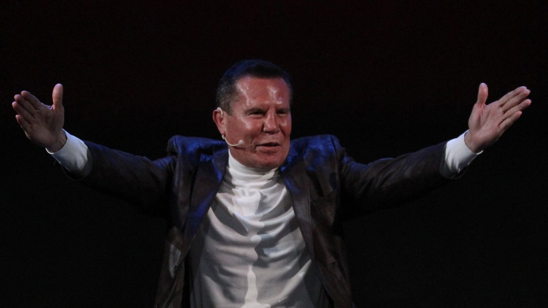 Julio César Chávez se muestra emotivo con el cariño de su público: “Es increíble cómo se movía México cuando peleaba” (Cuartoscuro)