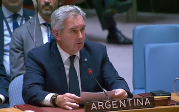 Pablo Quirno en la ONU