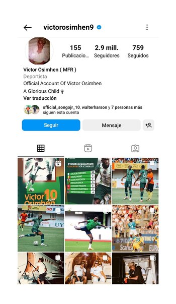 Victor Osimhen borró todas sus