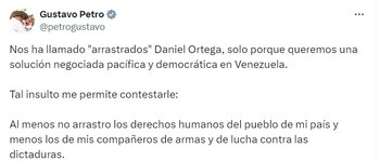 Así respondió Gustavo Petro a