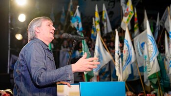 Máximo Kirchner en Escobar