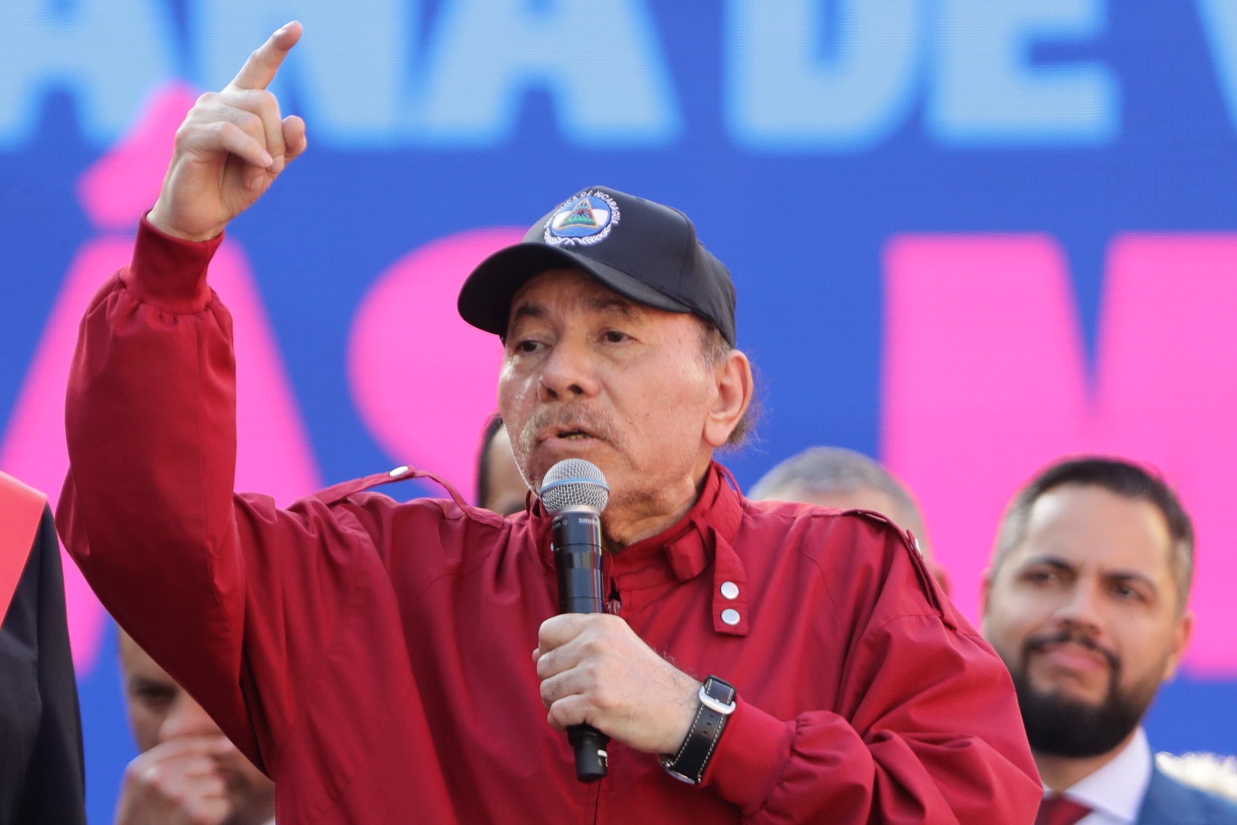 Foto de archivo del presidente de Nicaragua, Daniel Ortega. EFE/ Ronald Peña R.