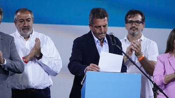 Sergio Massa reconoció la derrota