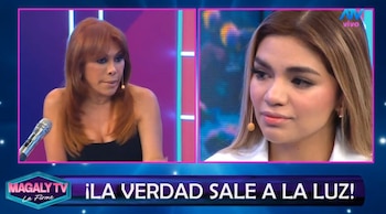 Naldy Saldaña se quiebra al recordar su salida de La Bella Luz: "Sentí que no tenía su apoyo". Captura: Magaly TV La Firme.