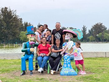 La ofrenda “Íconos mexicanos” en