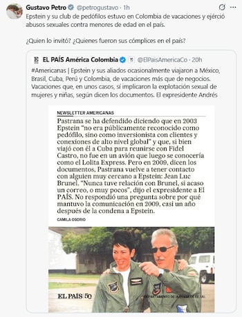 O presidente da república