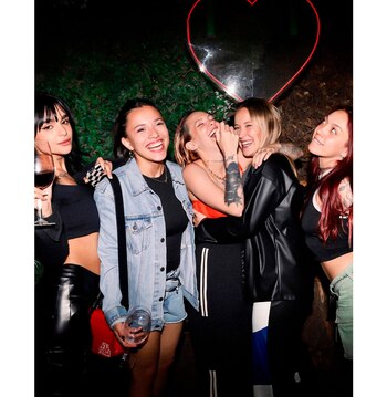 La Joaqui junto a las