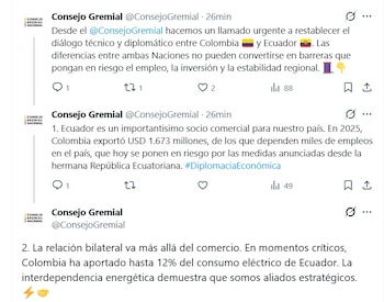 La relación entre Ecuador y