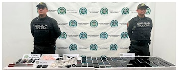 Las autoridades realizaron un operativo