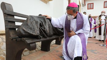 El futuro cardenal Rueda Aparicio: