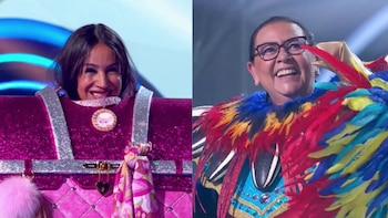 Doble sorpresa en Mask Singer: Begoña Villacís y María del Monte se desenmascaran
