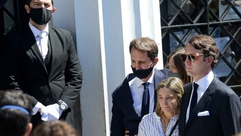 Patricio Neuss y su esposa,