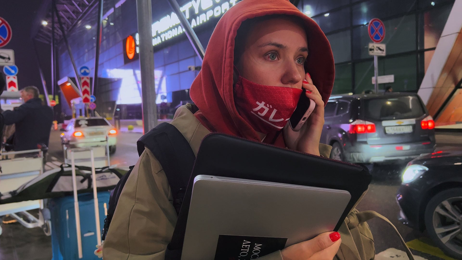 Olga Churakova, conductora del podcast