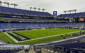 El estadio de Baltimore es utilizado por los Ravens de la NFL para los partidos como local en la temporada - crédito M&T Bank Stadium